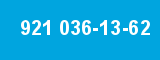 921 036-13-62